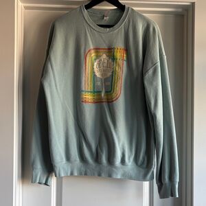 Odell Brewing Women's Graphic Sweatshirt - Light Green